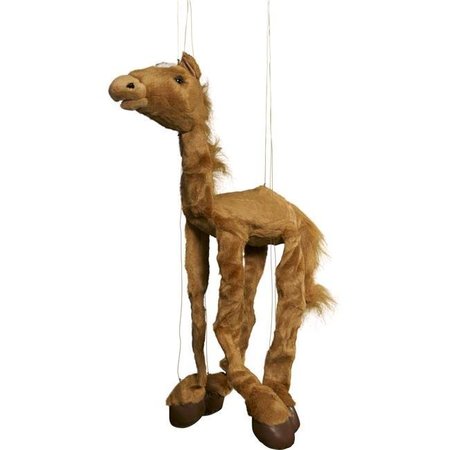 SUNNY TOYS Sunny Toys WB952A 38 In. Four-Leg Large Marionette Horse - Brown WB952A